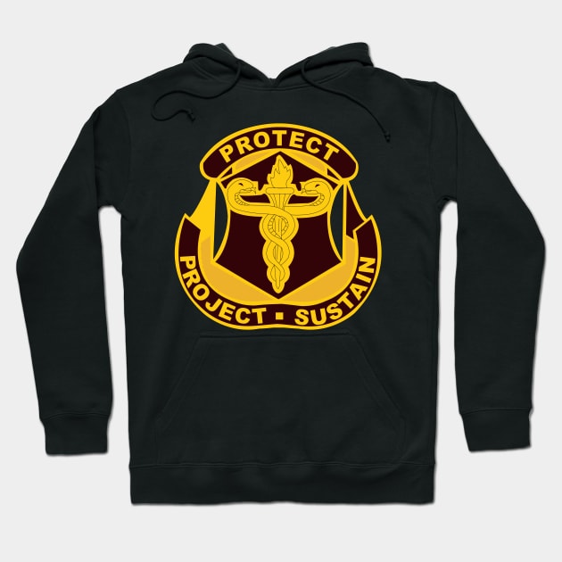 US Army Medical Research Material Command wo Txt Hoodie by twix123844